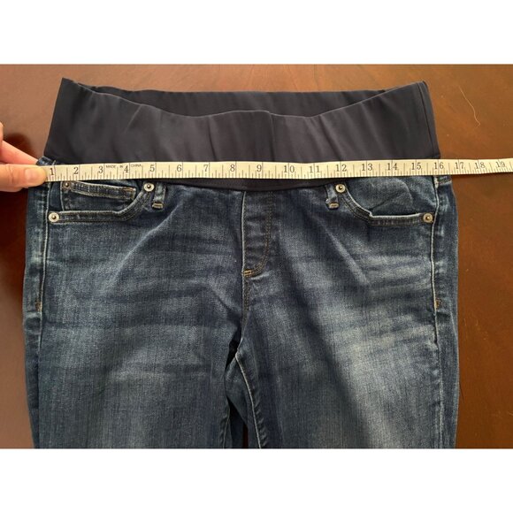 GAP Maternity Bundle of 2 Baby Boot Bootcut Jeans Size 8 Like New - Picture 9 of 14